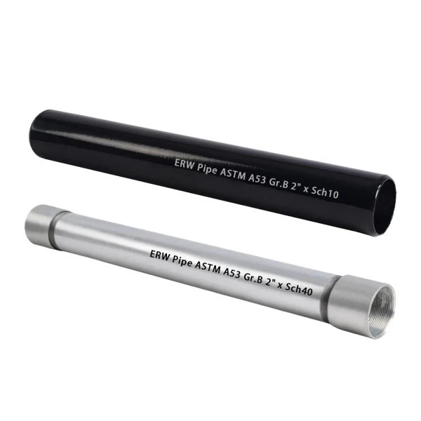 Tubos de aço soldados ASTM A53 ERW