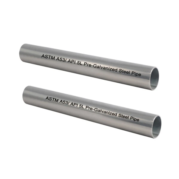 Tubos de aço pré-galvanizados